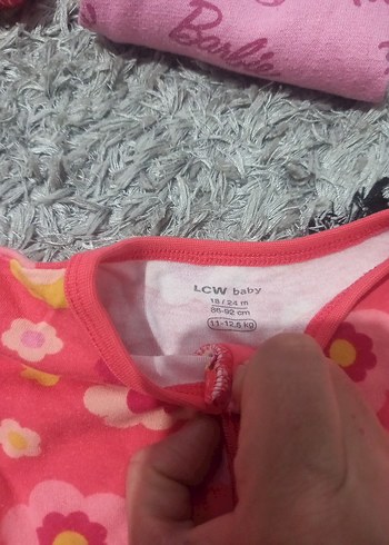 Kız Bebek Pembe Kapüşonlu Fermuarlı Takım toplu satis - Görsel 4