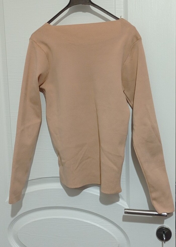 Camel renk bluz - Görsel 2