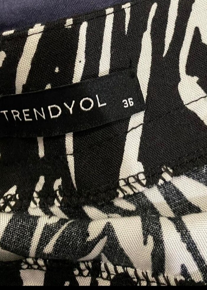 Zebra desenli etek - Görsel 2