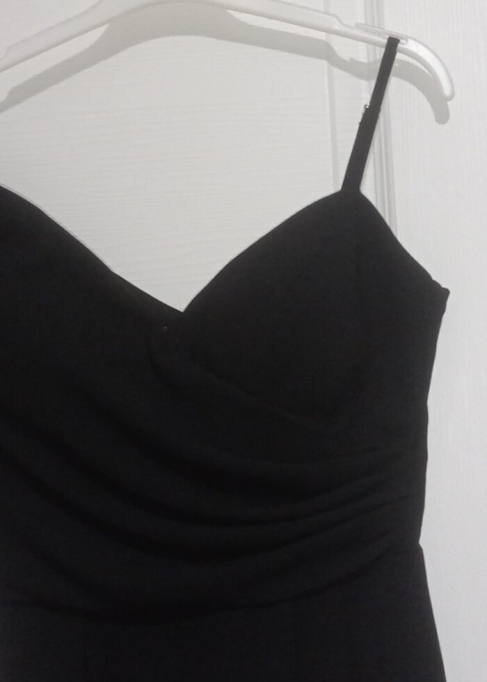 Siyah abiye elbise - Görsel 2