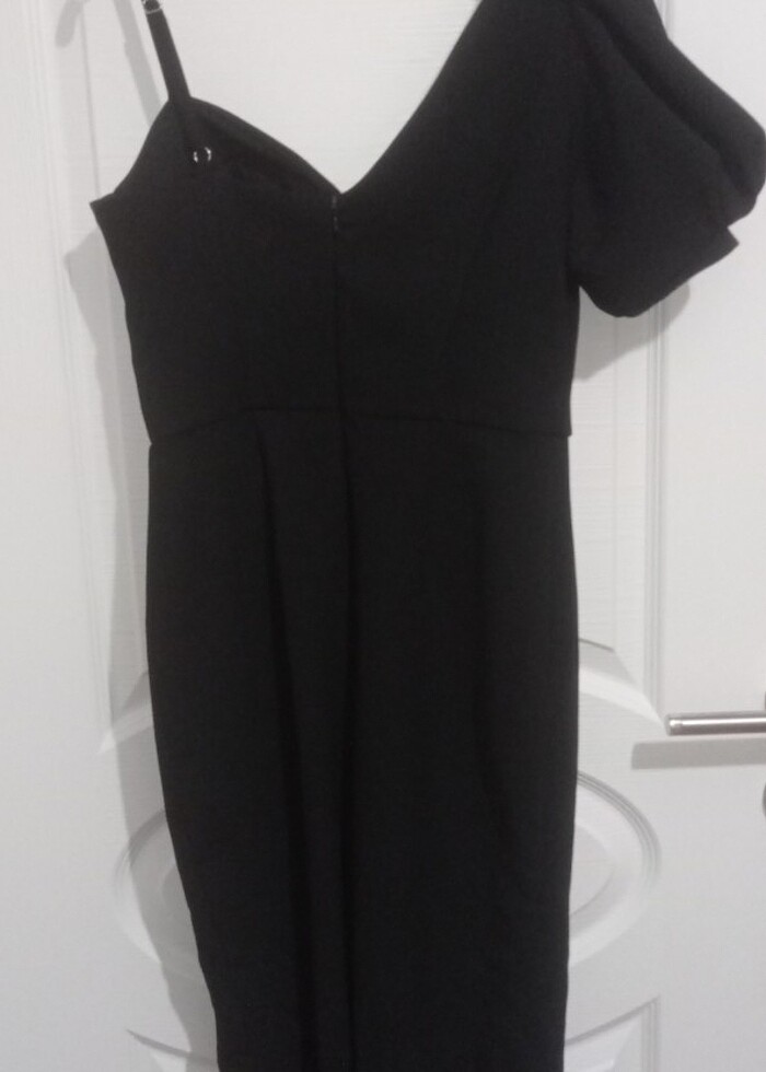 Siyah abiye elbise - Görsel 5