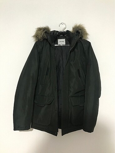 Jack&Jones Erkek Koyu Yeşil Parka