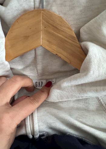 GAP marka Fermuarlı Baskılı Pamuklu Hırka - Görsel 6