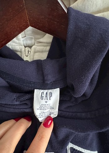 GAP marka Fermuarlı Baskılı Pamuklu Hırka - Görsel 5