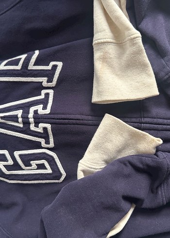 GAP marka Fermuarlı Baskılı Pamuklu Hırka - Görsel 4