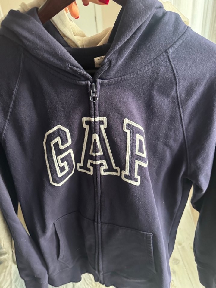 GAP marka Fermuarlı Baskılı Pamuklu Hırka - Görsel 3