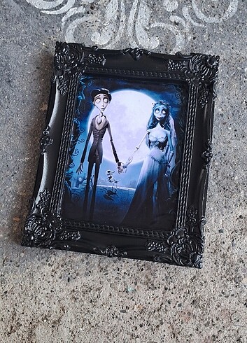 Tasarımcı Corpse Bride Gotik çerçeve 