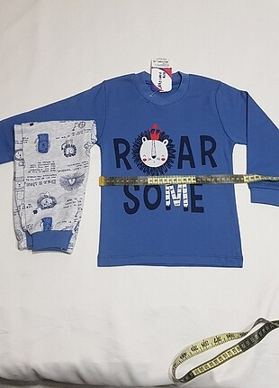 2 Yaş Beden Bebek Pijama Takımı