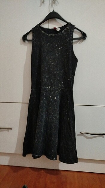 H&M siyah s beden elbise