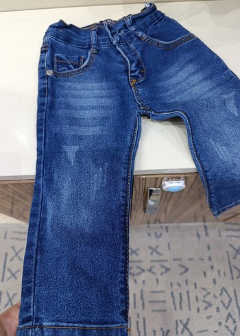 Erkek Çocuk Mavi Denim Pantolon