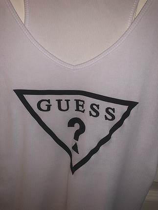 Guess Guess beyaz askili bluz