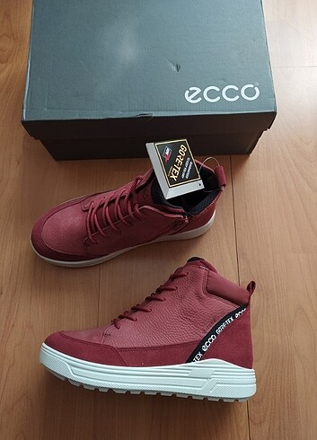 37 Beden bordo Renk Ecco Gore-Tex bot