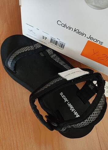 37 Beden siyah Renk Calvin Klein sandalet 