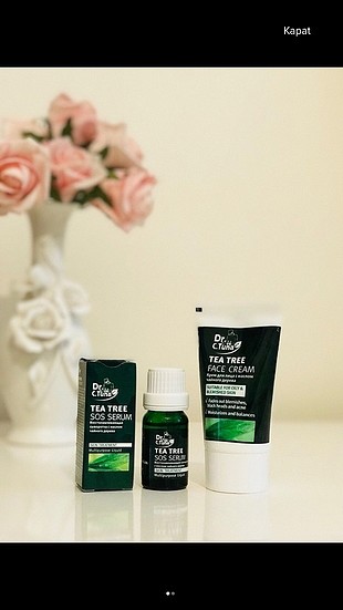 Farmasi Çay ağacı Yağı sos serum face kream tea tree