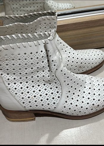 Rugano Marka, Hakiki Deri, El Yapımı, Özel Dikim Bot - Görsel 2