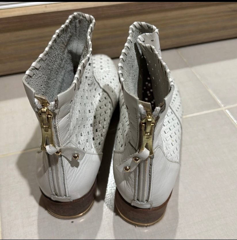 Rugano Marka, Hakiki Deri, El Yapımı, Özel Dikim Bot - Görsel 3