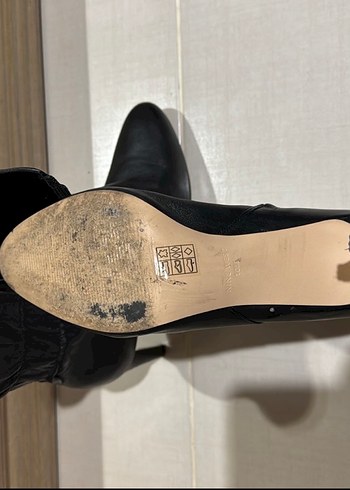 Nine West, Siyah, Hakiki Deri Stiletto Topuklu Kadın Bot - Görsel 3