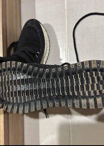 Tanca Marka, Çok Az Kullanılmış, Süet Bağcıklı Spor Bot - Görsel 3