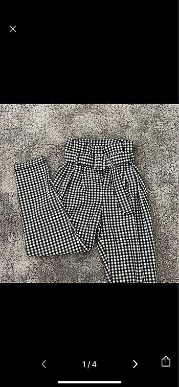 Bershka Kemerli Pantolon