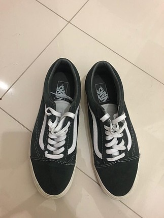 Vans erkek spor ayakkabı 44 numara gri renk 1 kere giyildi