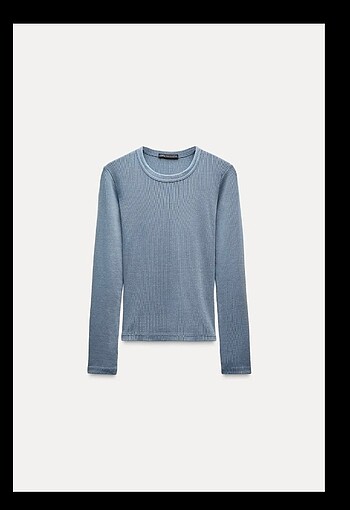 ZARA UZUN KOLLU T-SHIRT