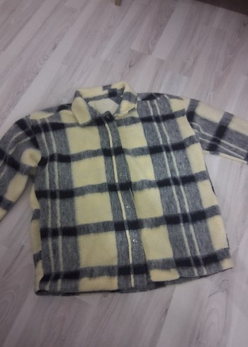 Düğmeli Ekose Desenli Kadın Gömlek - Görsel 2