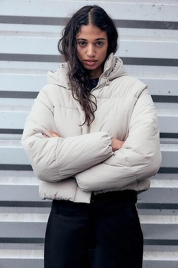 Zara Zara şişme anorak
