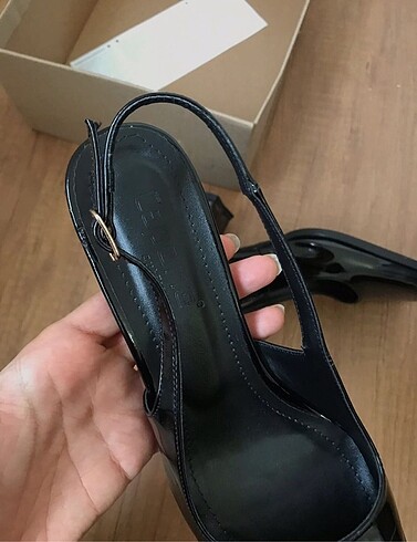 37 Beden siyah Renk Topuklu ayakkabı