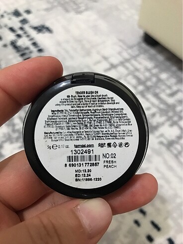 Beden Renk Tender blush on allık Farmasi
