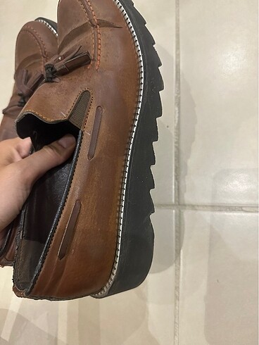 41 Beden kahverengi Renk Erkek ayakkabısı