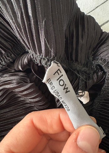 Kadın Siyah Piliseli Uzun Kollu Takım - Görsel 5