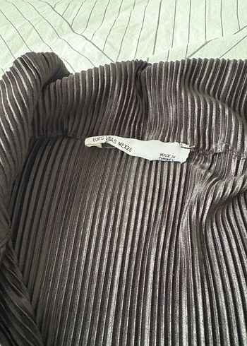 Kadın Siyah Piliseli Uzun Kollu Takım - Görsel 3