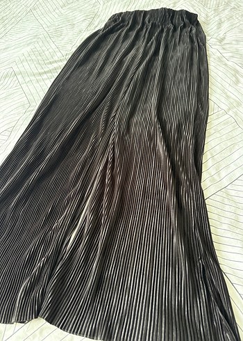 Kadın Siyah Piliseli Uzun Kollu Takım - Görsel 7