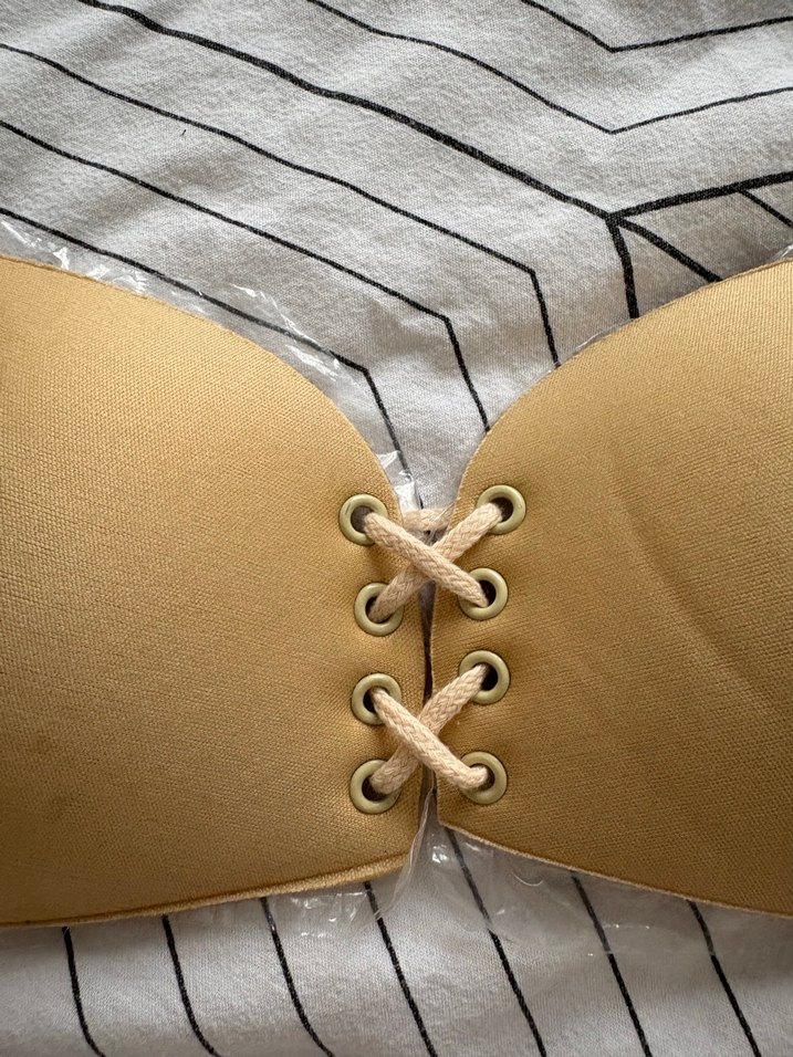 Bej Bohem Tarzı Destekleyici Sütyen - Görsel 2