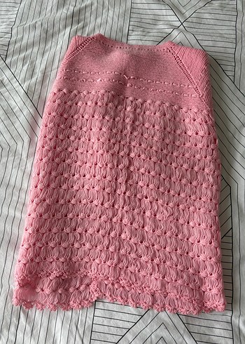 Pembe Bohem Örgü - Görsel 5