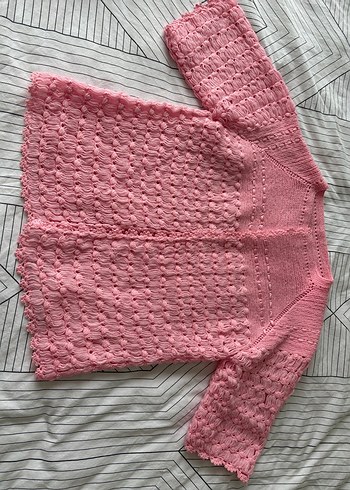 Pembe Bohem Örgü - Görsel 6