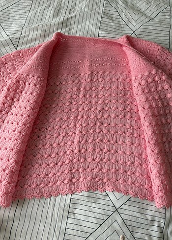 Pembe Bohem Örgü - Görsel 2