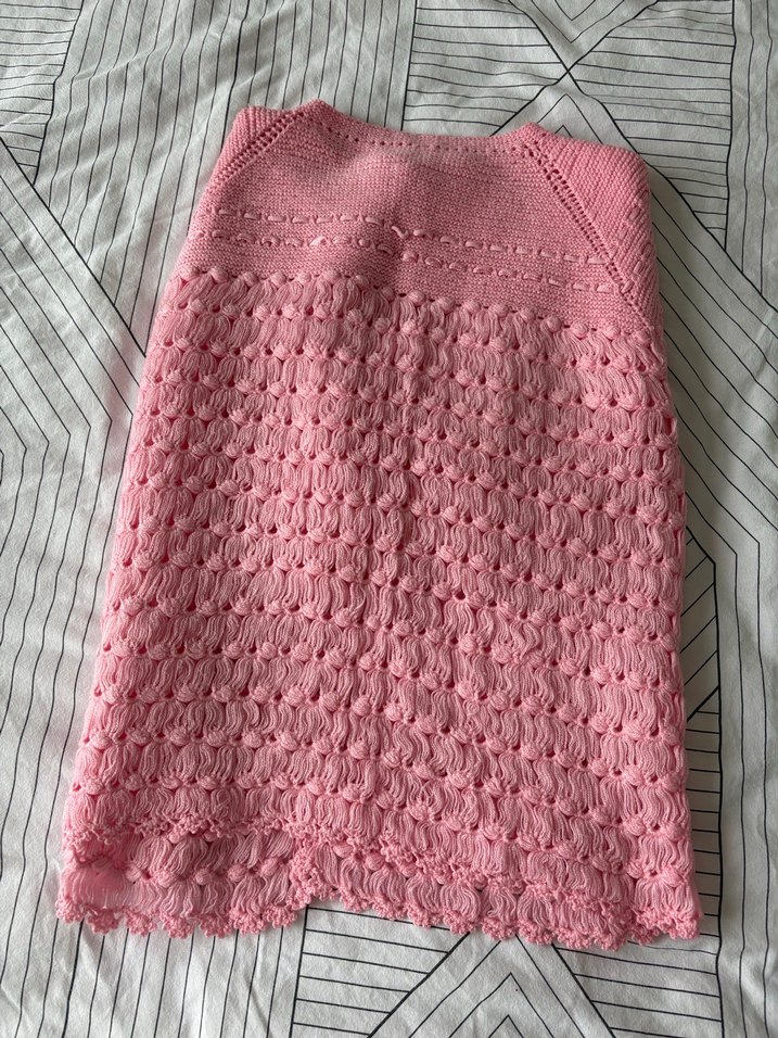 Pembe Bohem Örgü - Görsel 5