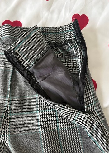 Gri Düğmeli Kadın Ceket Takımı - Görsel 6