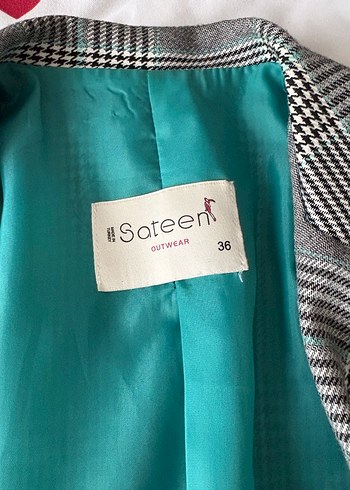 Gri Düğmeli Kadın Ceket Takımı - Görsel 8