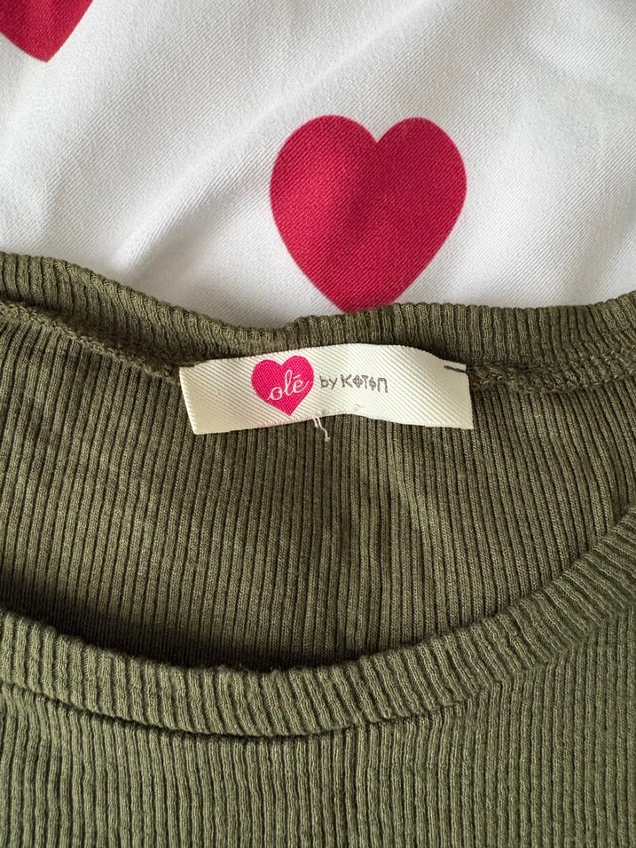 Yeşil Kısa Kollu Midi Elbise - Görsel 4