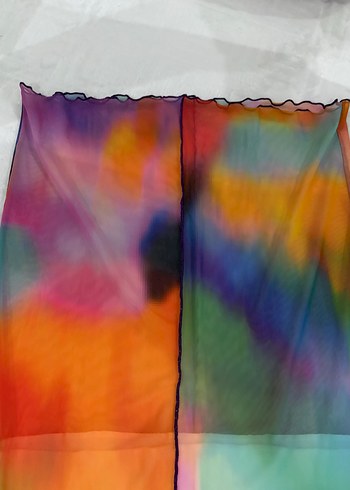 Renkli elbise - Görsel 5