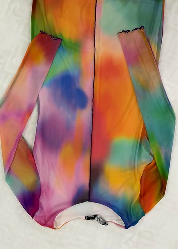 Renkli elbise - Görsel 2