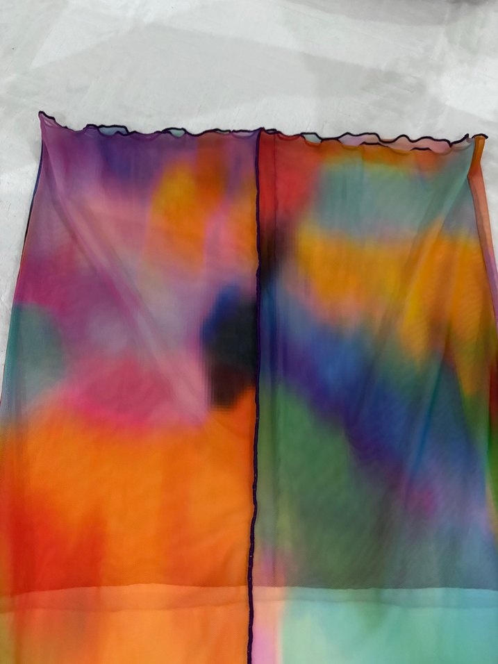 Renkli elbise - Görsel 5