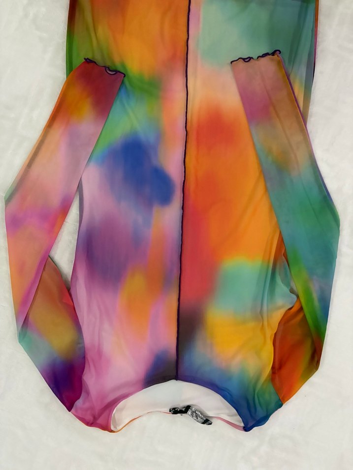 Renkli elbise - Görsel 2