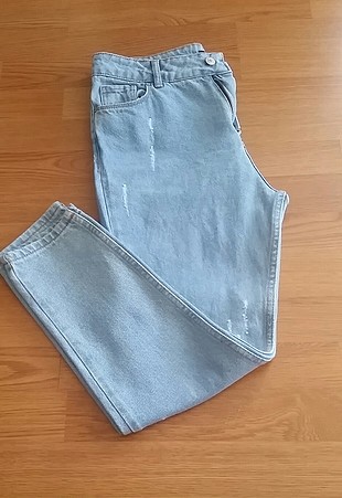 mom Jean kot pantolon 