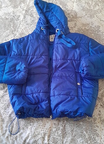 38 Beden mavi Renk Sisme mont