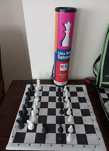 Beden Renk Satranç Takımı (2 tane)