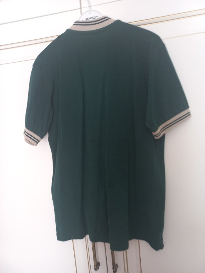 Yeşil Düğmeli Erkek Polo Tişört - Görsel 2