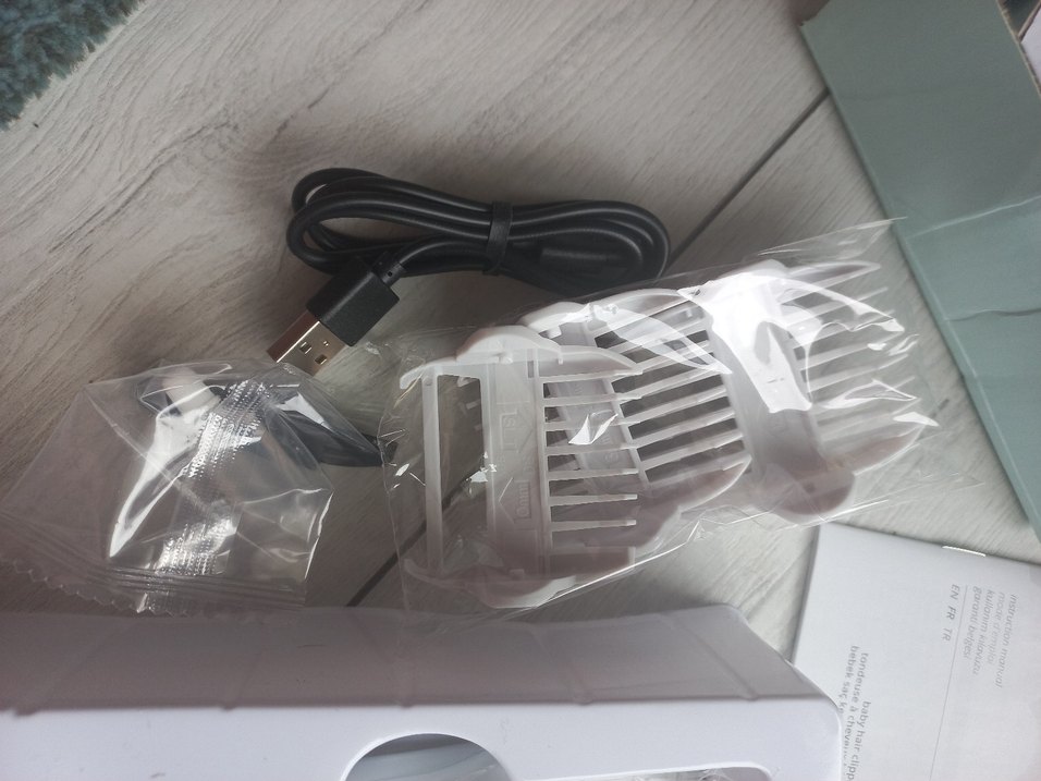 Bebek Saç Kesme Makinesi - Sessiz, Su Geçirmez - Görsel 4